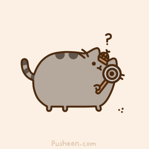 Sherlock Holmes cat GIF by Pusheen