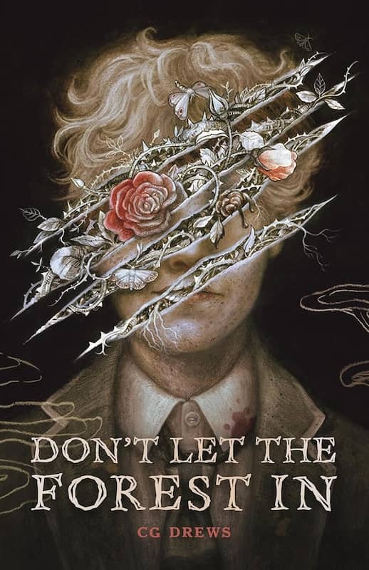 book cover for Don’t Let the Forest In by CG Drew