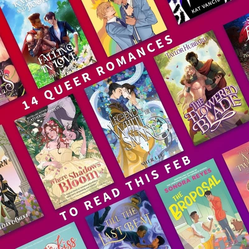 A selection of book covers featuring Queer Romance books