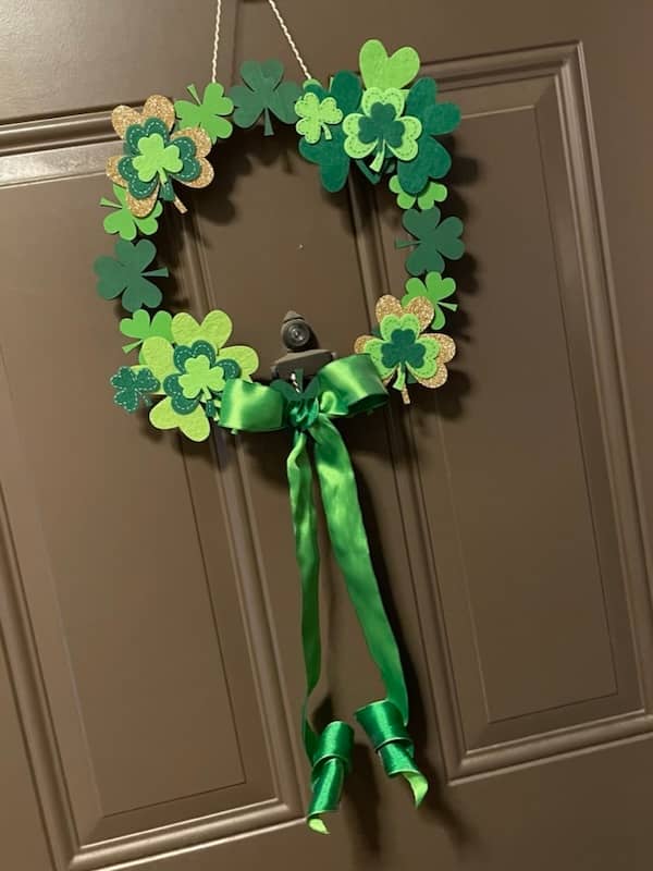 St Patrick's wreath