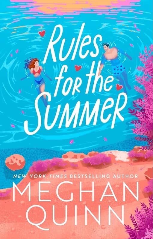 book cover for Rules for the Summer by Meghan Quinn