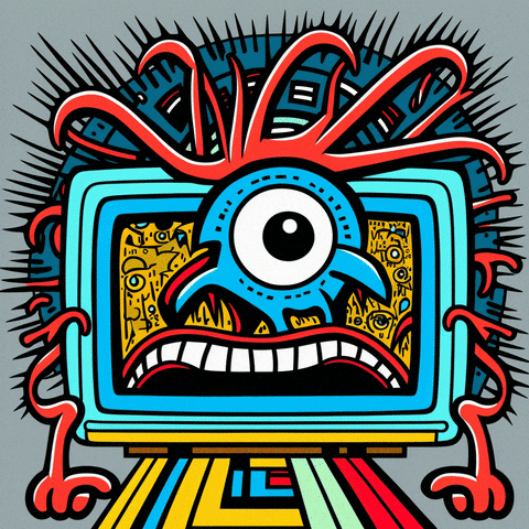 Computer Monster GIF by meityform