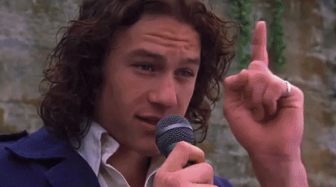 10 Things I Hate About You GIF Grand Gesture