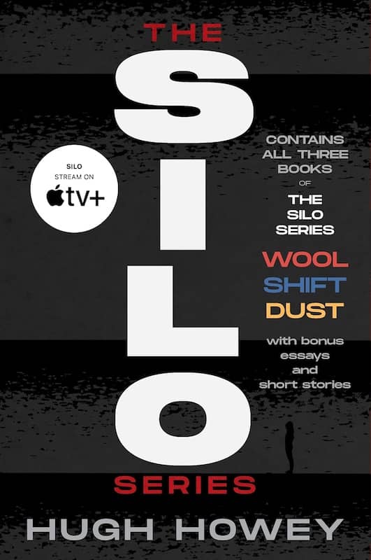 book cover for the Silo series by Hugh Howey