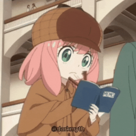 amateur sleuth detective GIF by SpyXFamily