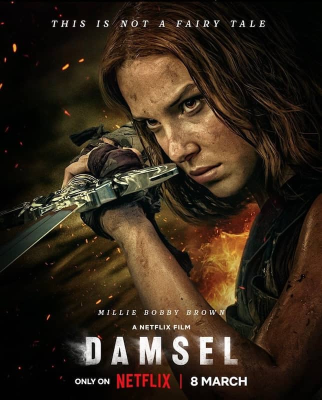 movie poster for Damsel (2024) on Netflix