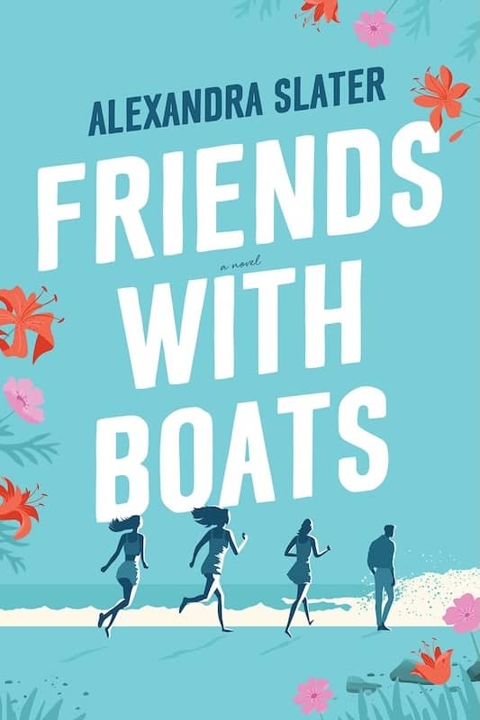 book cover for Friends with Boats by Alexandra Slater