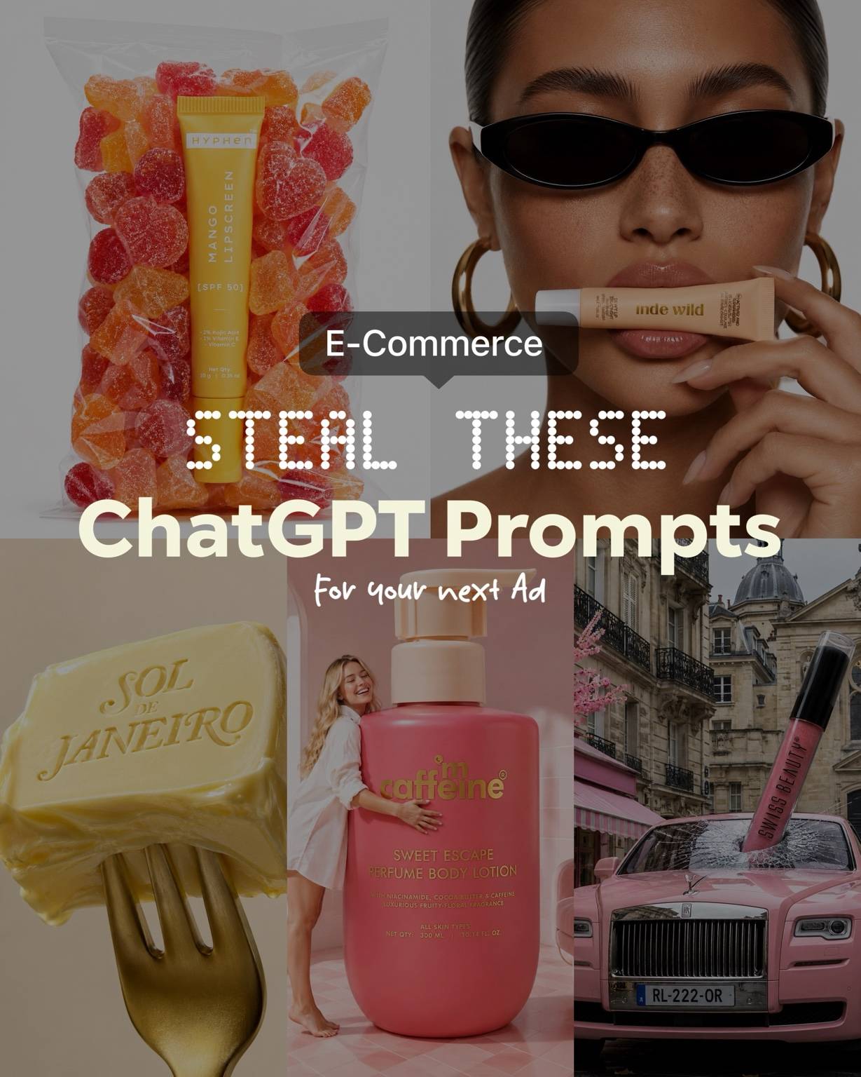 15 AI E-comm Ad Prompts for Luxury Beauty & Skincare Products