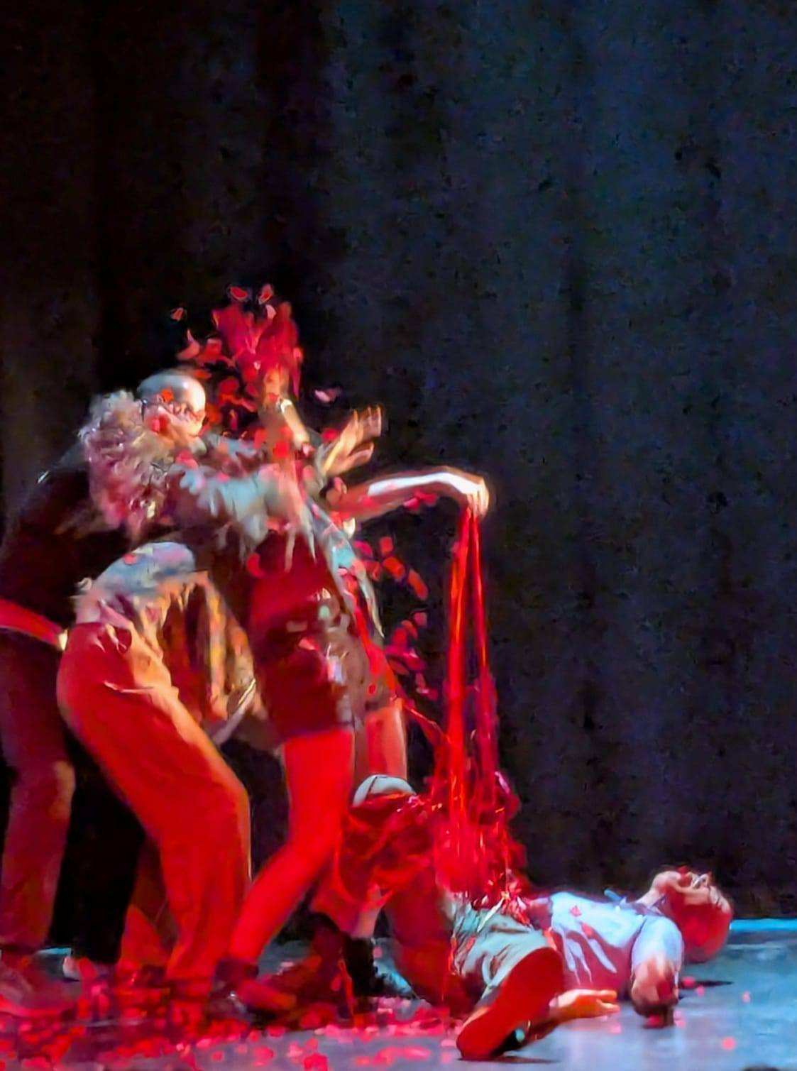 Improv Illusionist Newsletter - October 2026 - Photo from Helliday: The improvised horror movie
