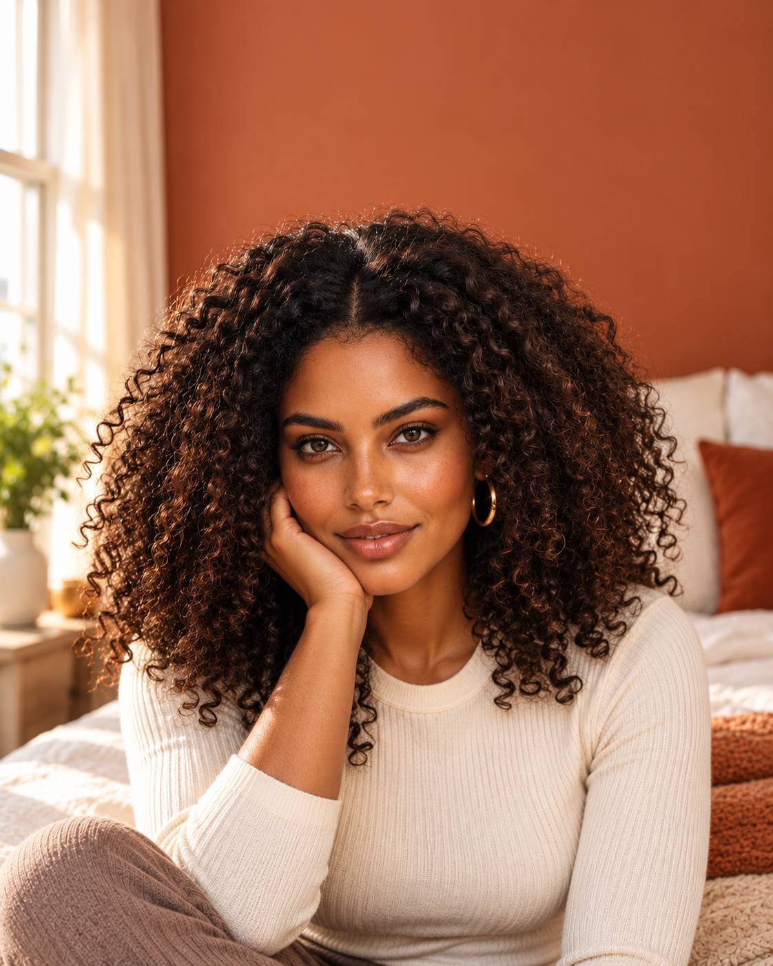 Yara, the AI-created host of Yara Talks Dark Circles