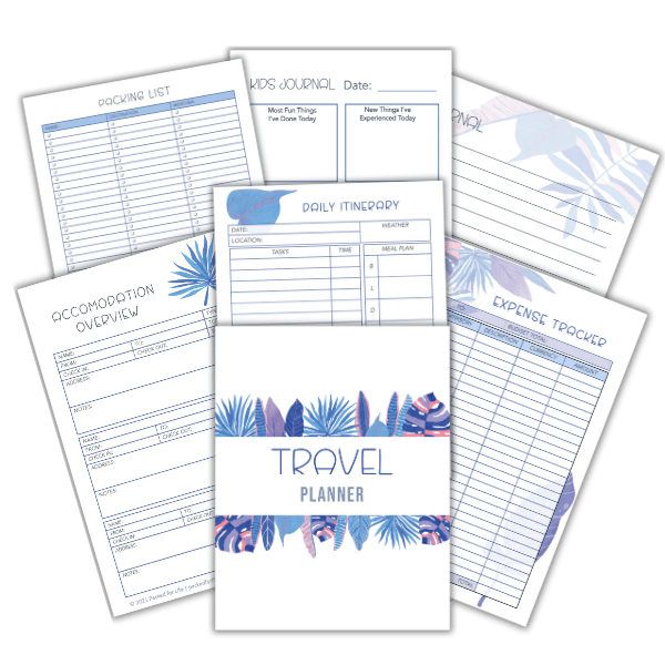 Free Travel Planner Printable