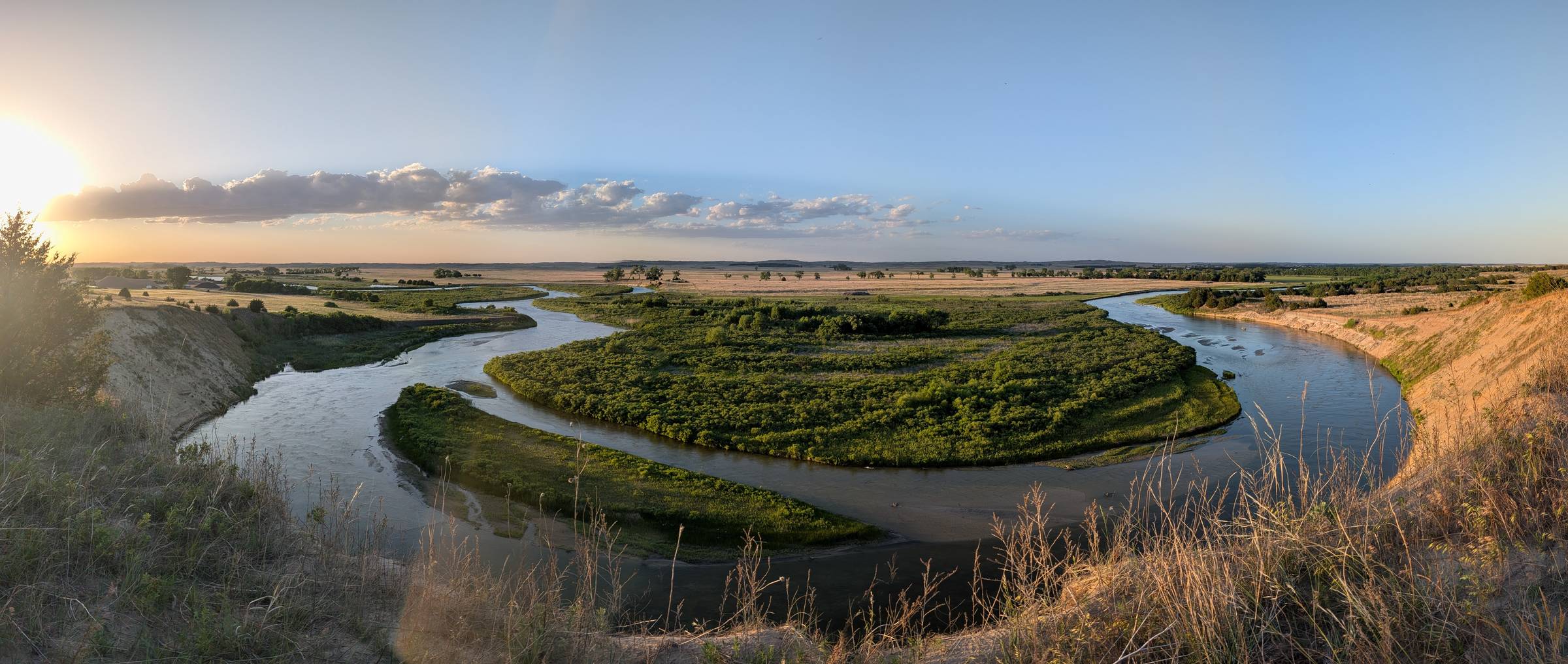 Loup River in the Nebraska Sandhills