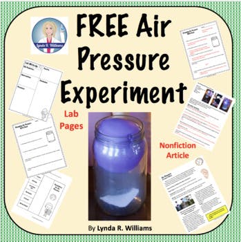 air pressure experiment paper