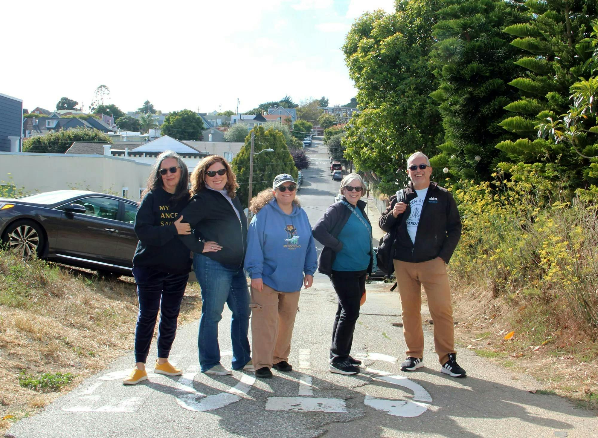 Converting Ogden Avenue in Bernal Heights into a park.