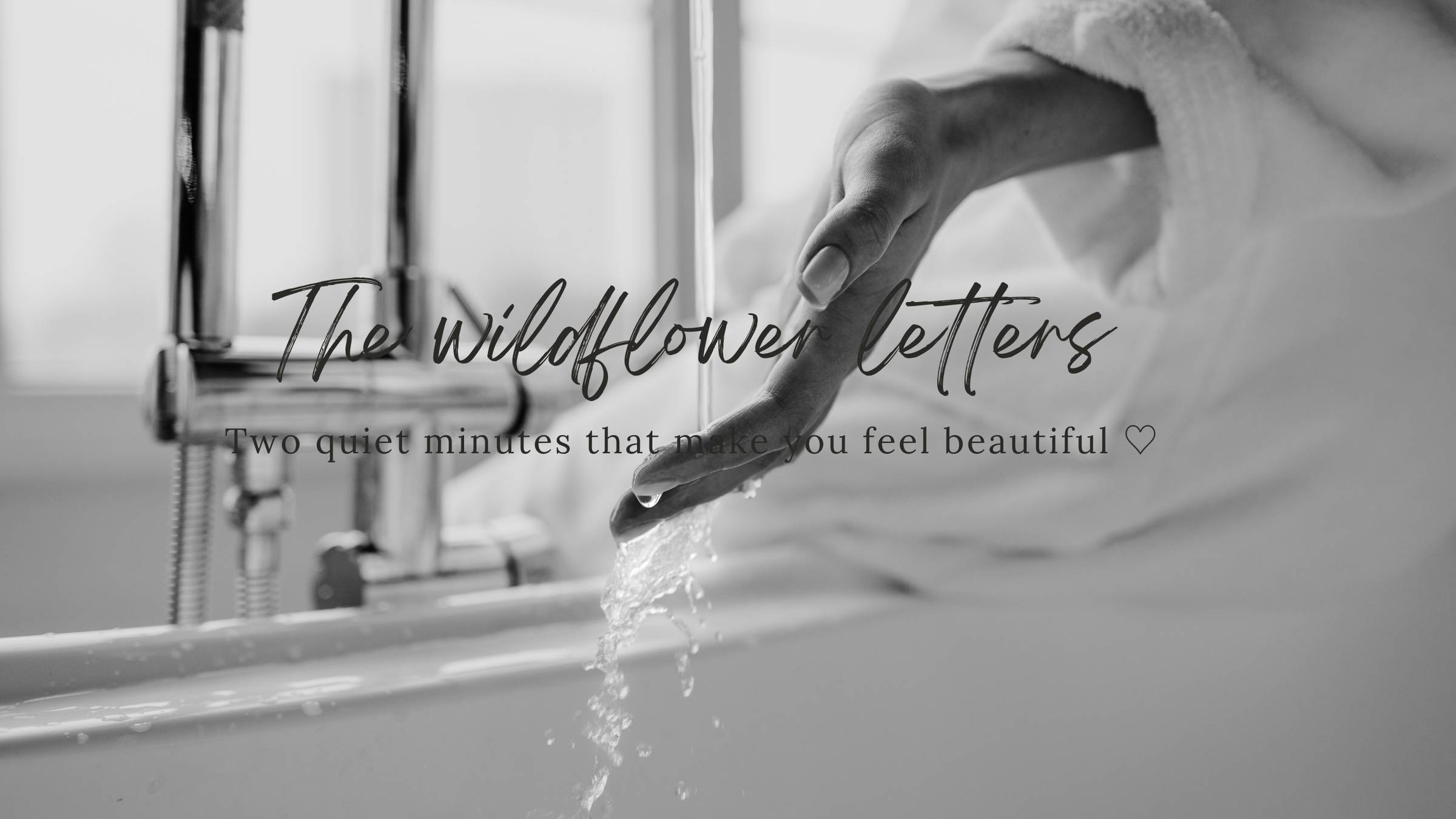Two quiet minutes that make you feel beautiful ?