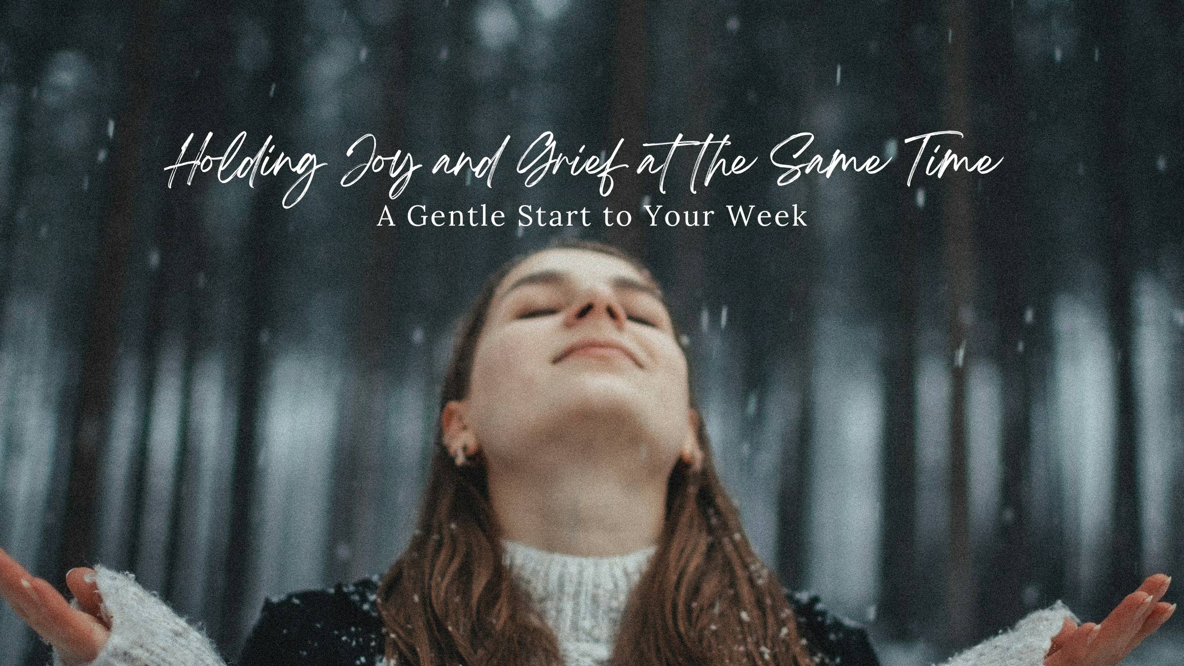 As January softens toward its end, I’ve been thinking about how often joy and grief arrive together—especially for sensitive hearts and caregivers.