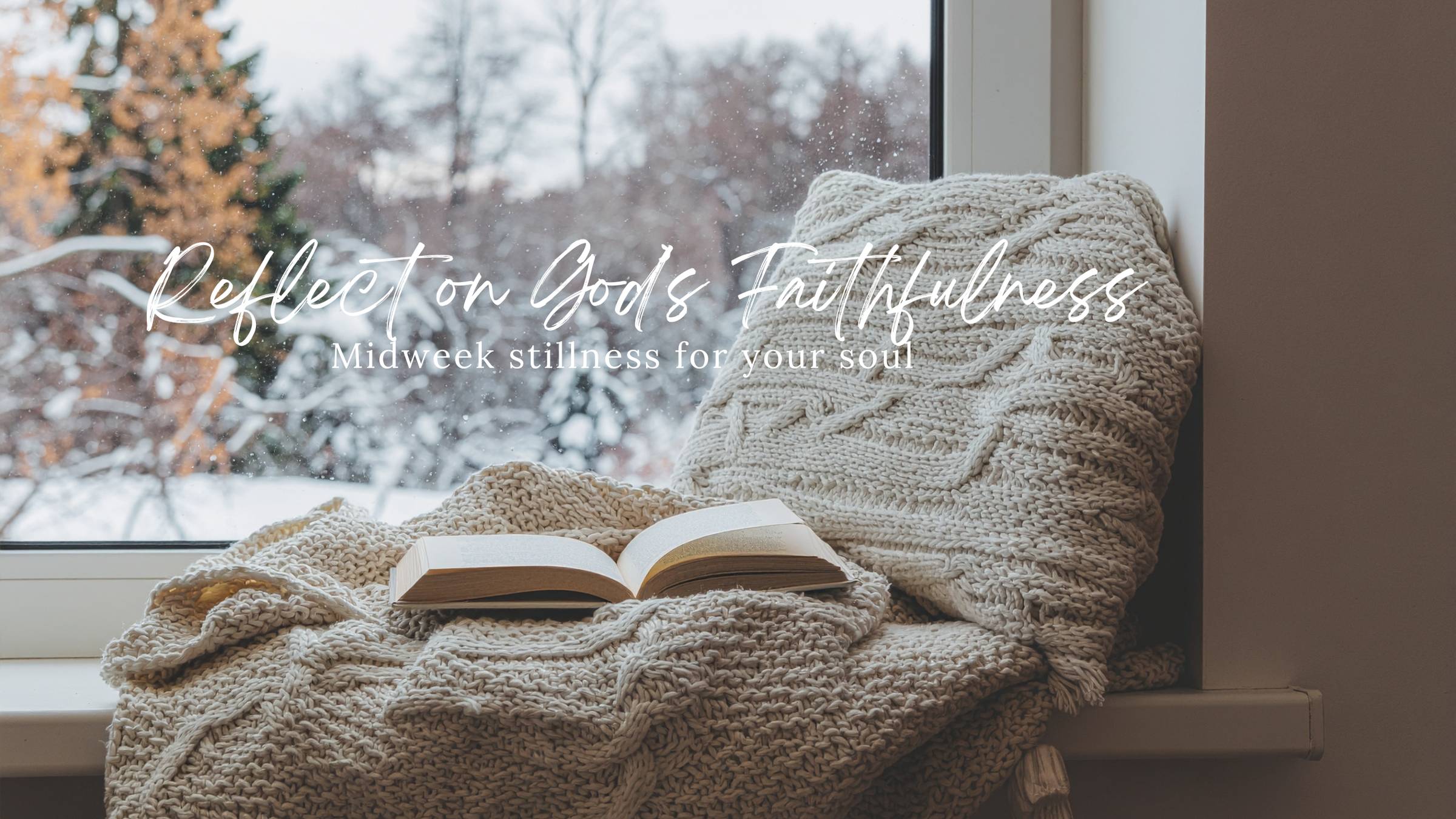 Your Midweek Moment of Reflection + Peace