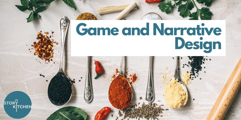 Game and Narrative Design placard