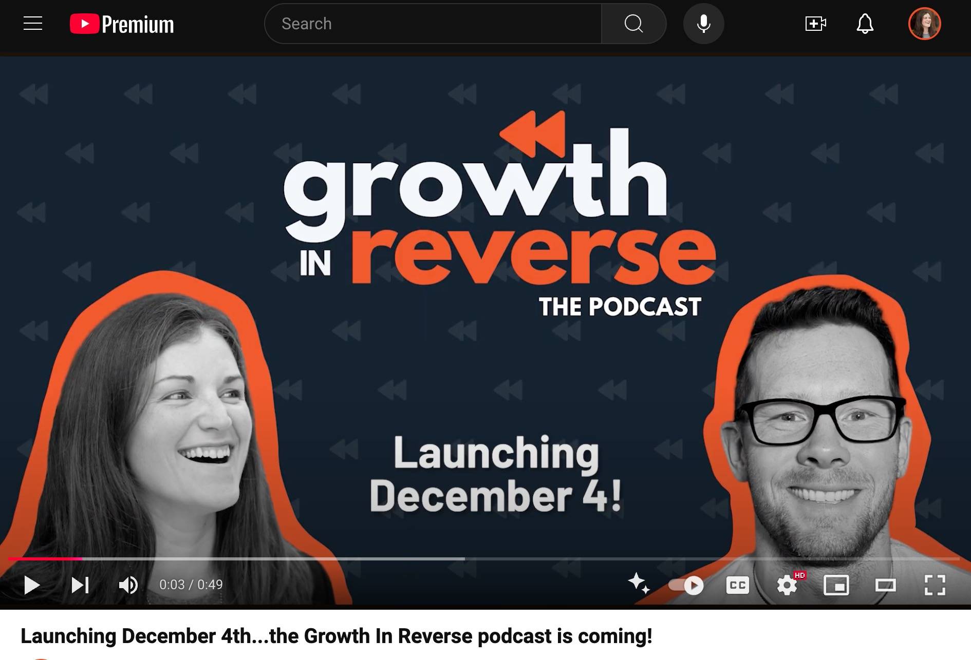 Growth In Reverse....the podcast?!