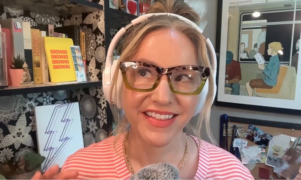 Me thinking about how hard my podcast works for me