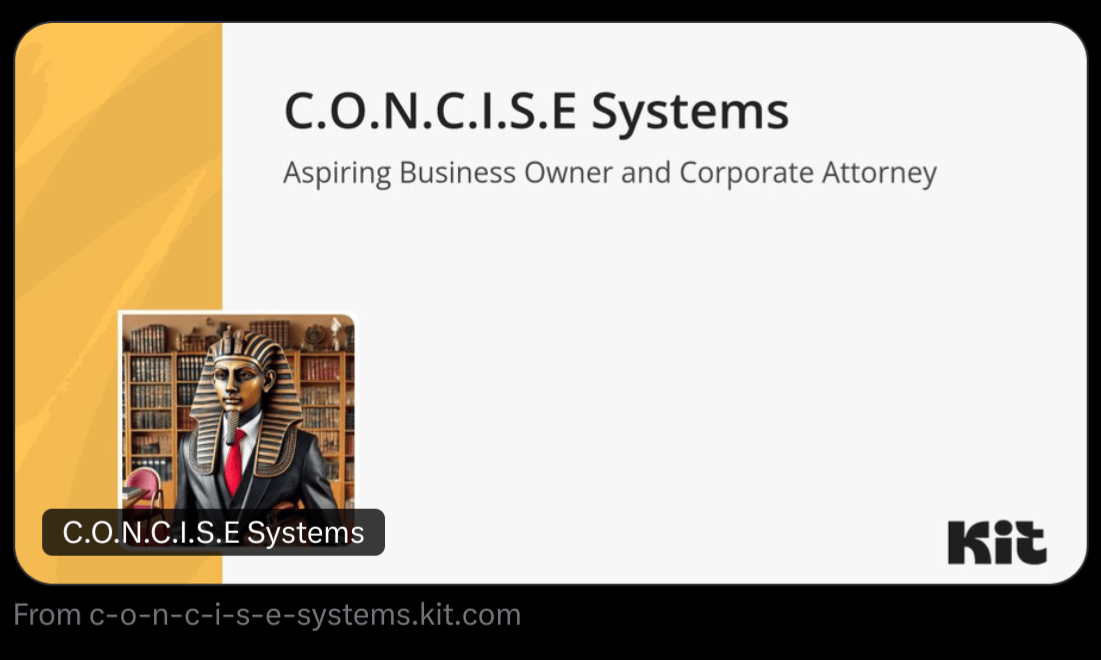 J.A.M. Business Card