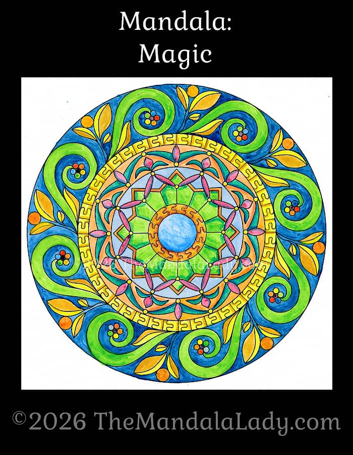 Magic Mandala in Color