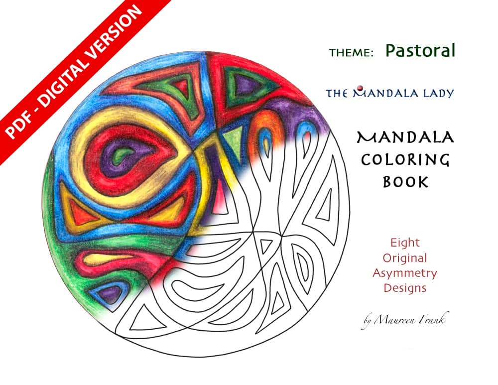 Pastoral Mandala Coloring eBook