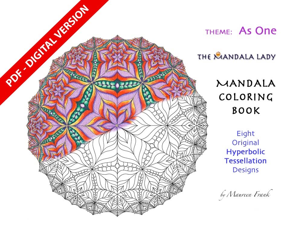 As One Mandala Coloring eBook
