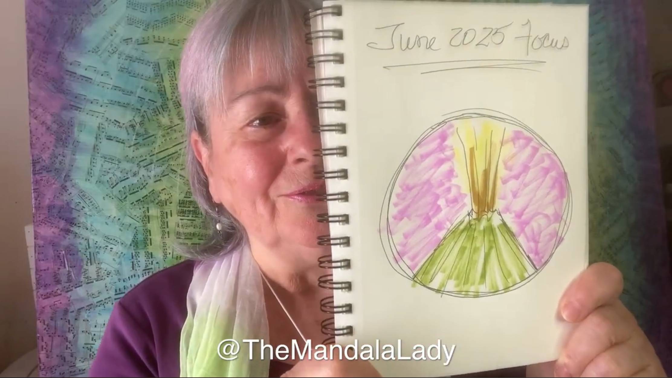 Mandala for June 2025 Reading