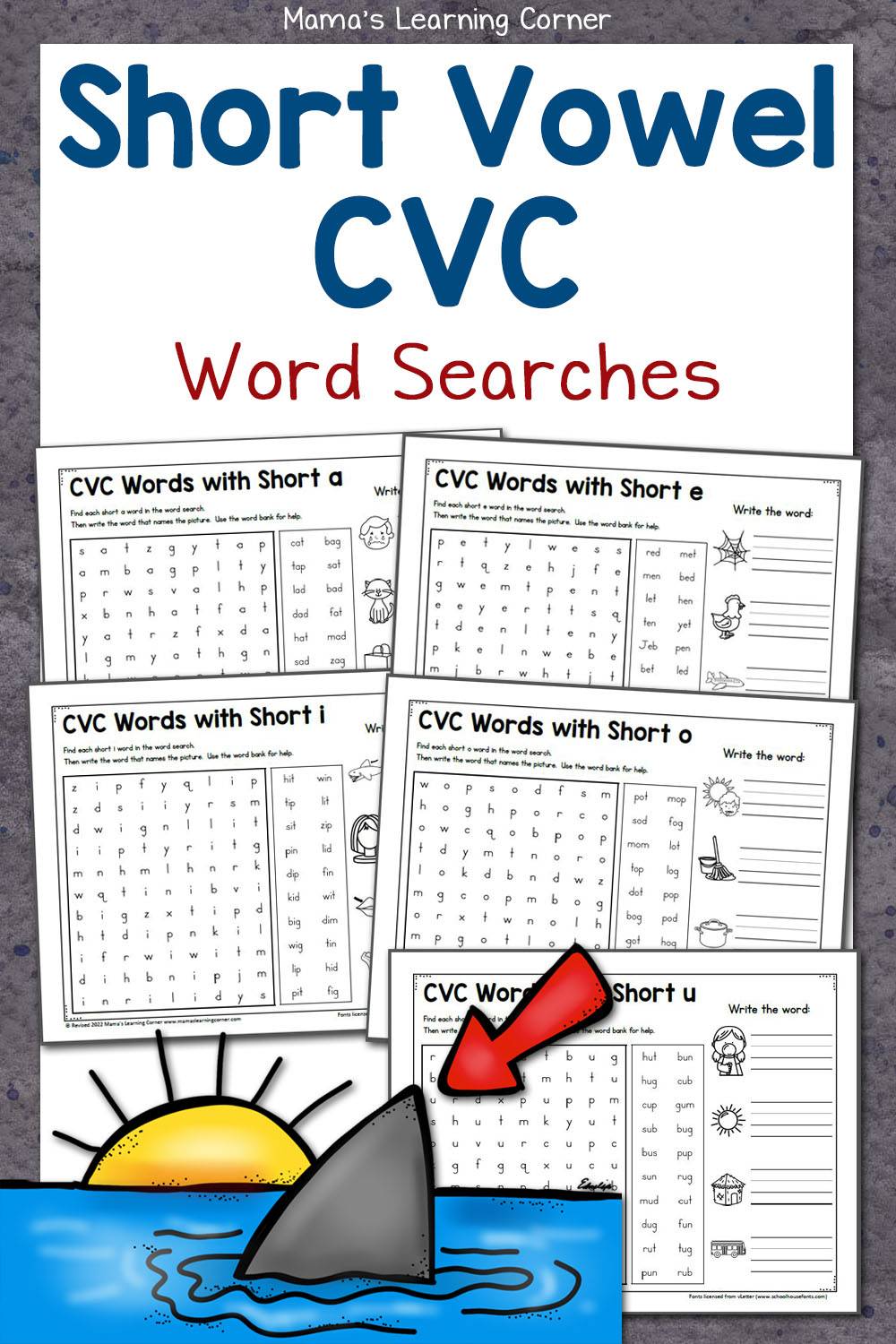 2nd Grade Word Search Spelling (Unit 10)