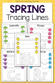 Tracing Lines Daycare Worksheets For 2 Year Olds Goimages Power