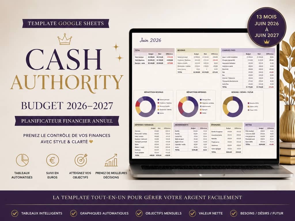 Cash Authority - Template Budget