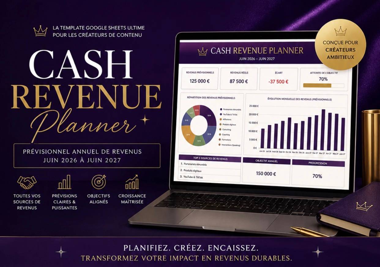 Cash Revenue Planner™ Prévisionel