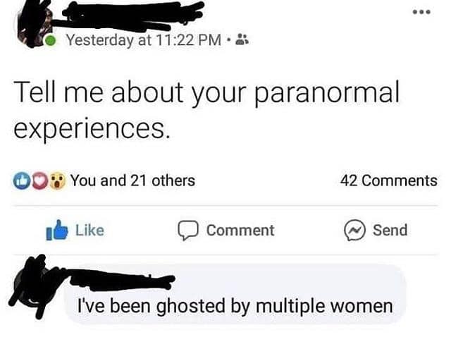 #56: Paranormal meme