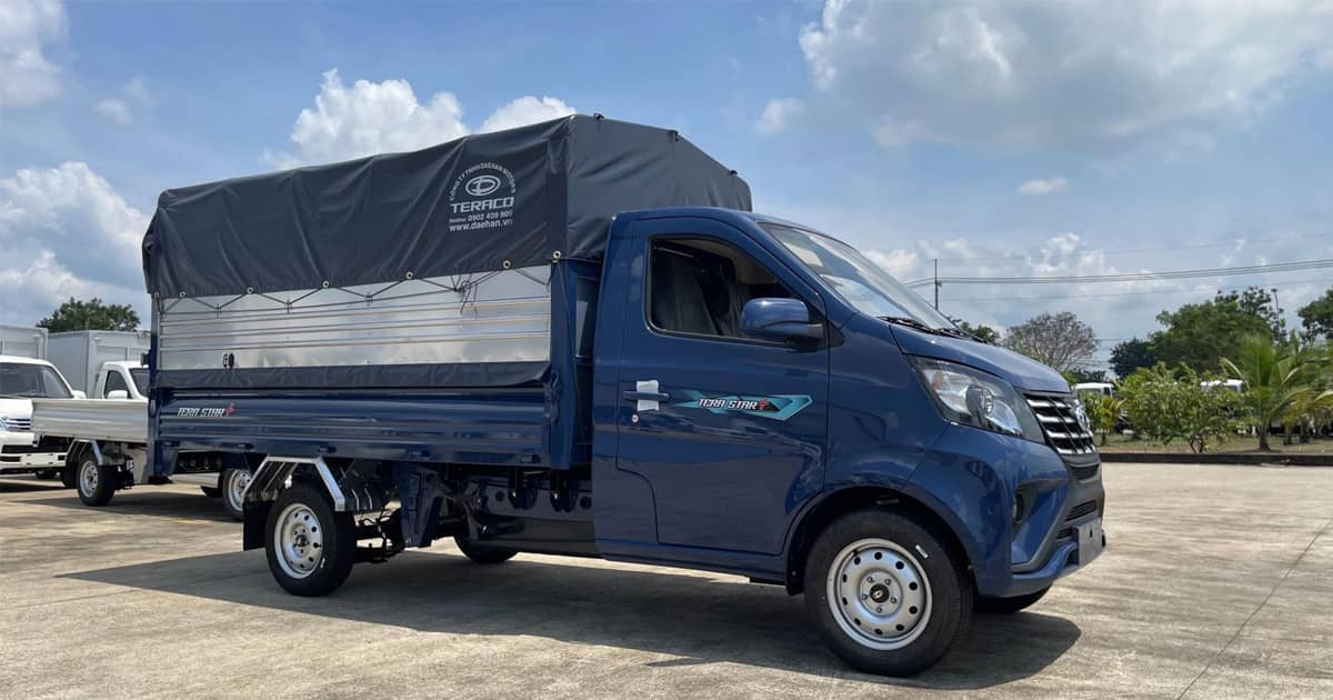 Giá xe t?i 1.4 t?n: Chi phí l?n bánh và chính sách tr? góp