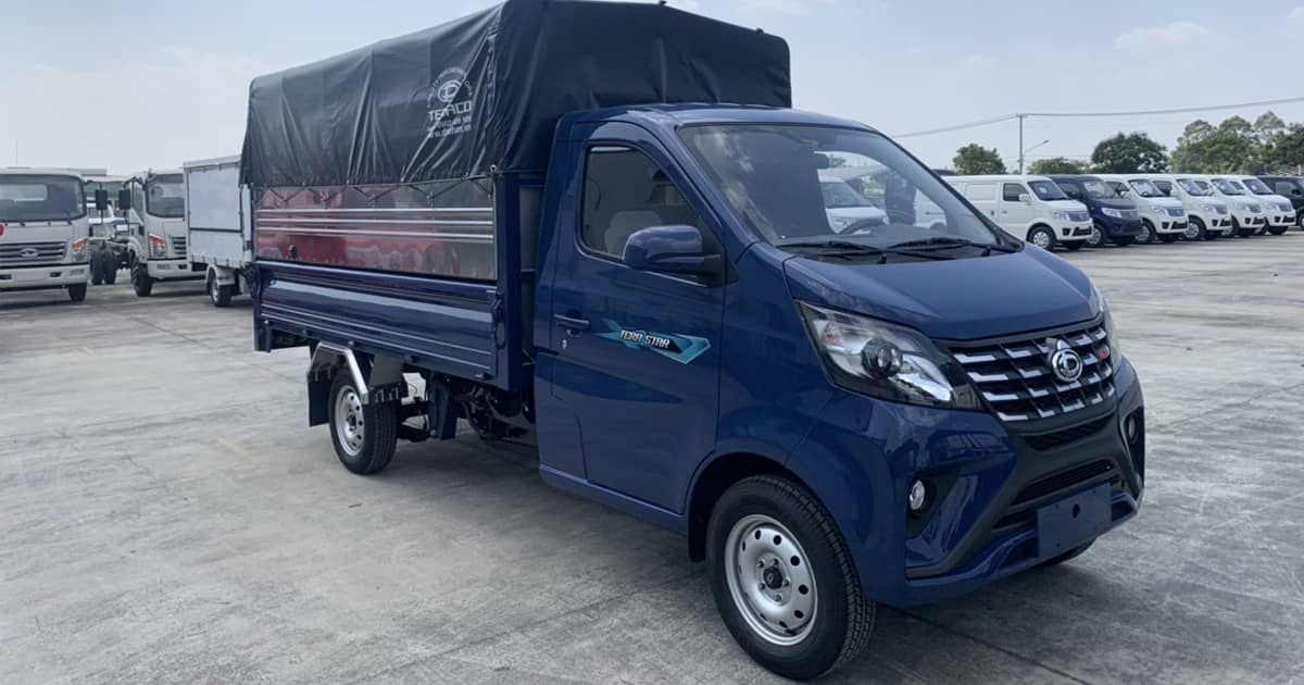 Xe tải 990kg máy xăng - ưu điểm vận hành trong nội đô