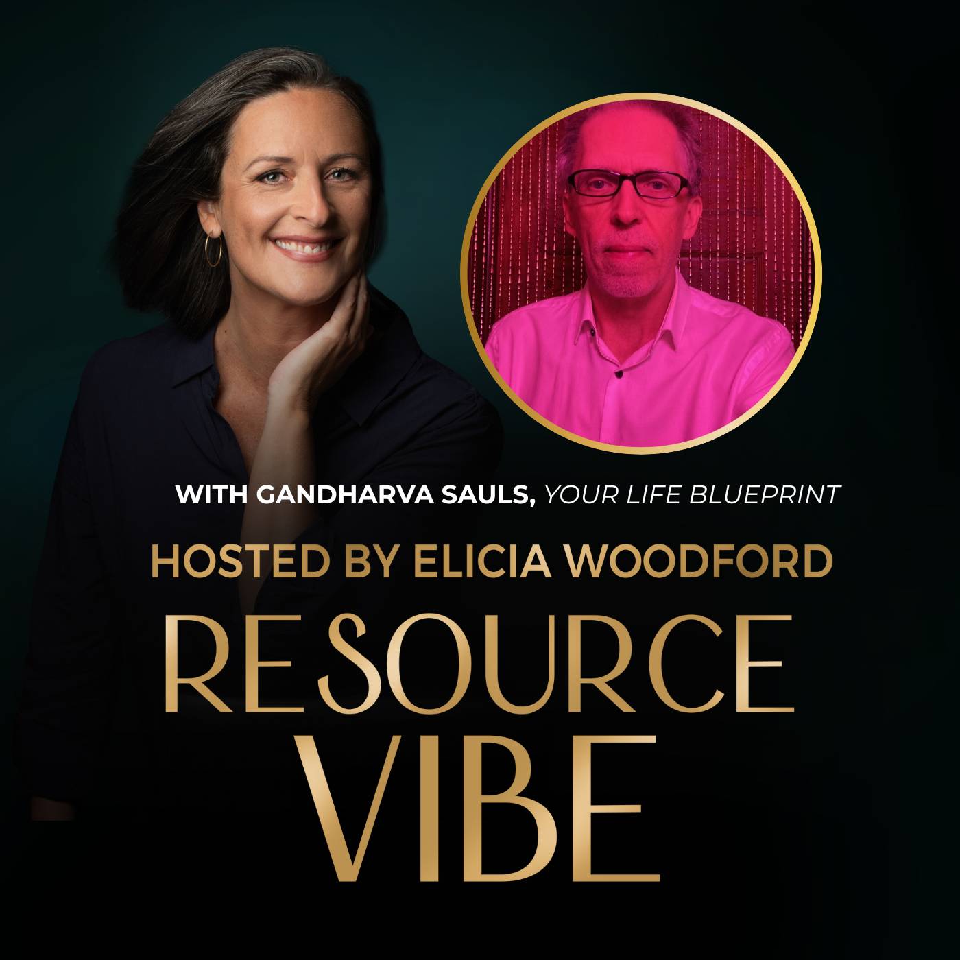 Ep 7: Relationship Compatibility, Lifecycles & Spiritual Tools: Beyond the Blueprint Gandharva Sauls on Elicia Woodford's Resource Vibe Podcast