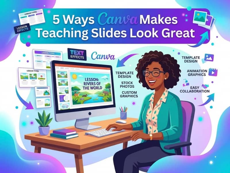 5 Ways Canva Makes Teaching Slides look Great