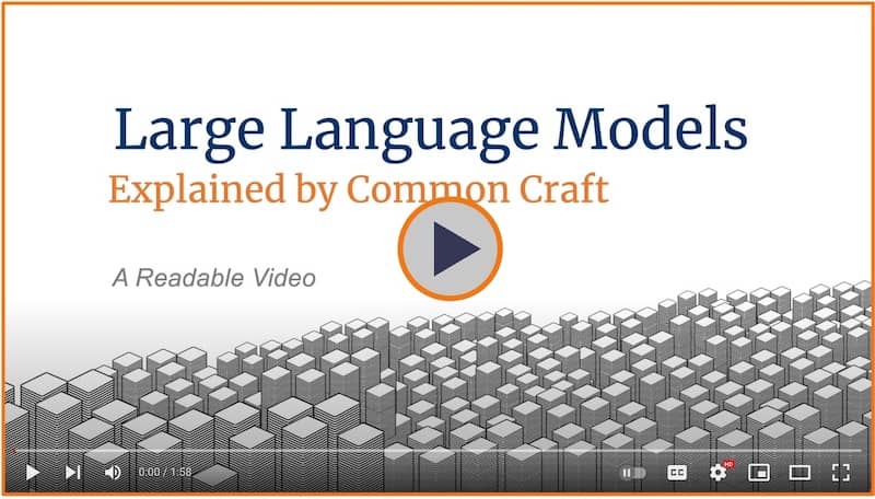 New Video: AI and Large Language Models