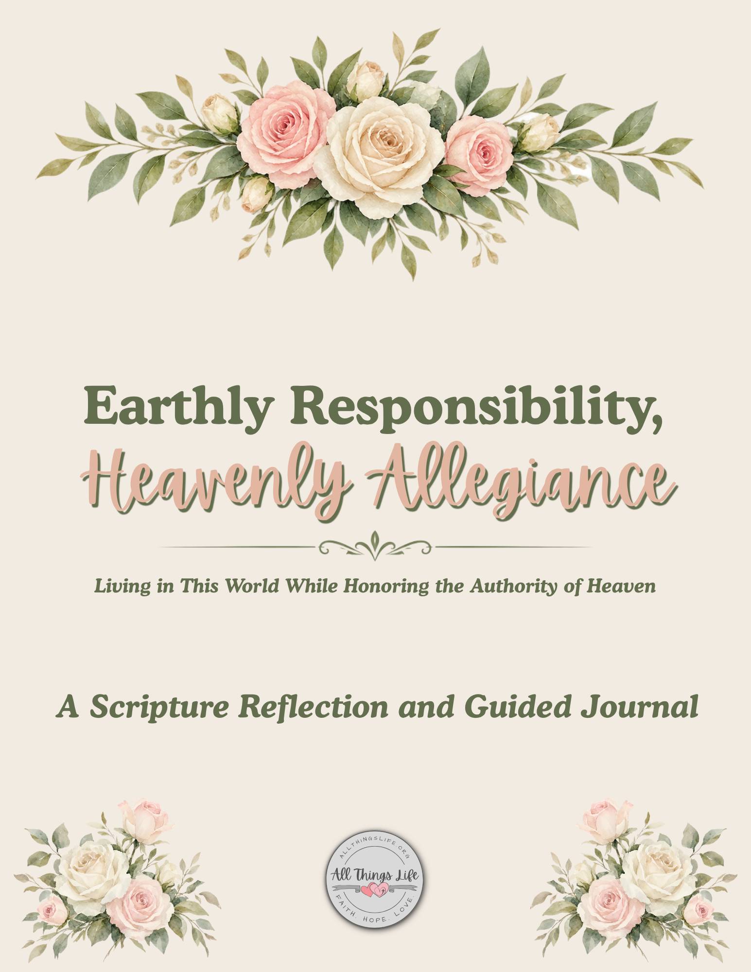 Earthly Responsibility, Heavenly Allegiance | Free Journal