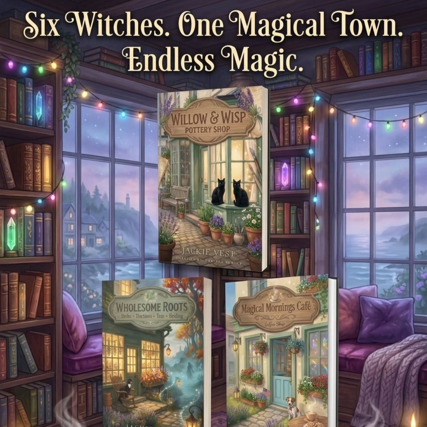 Looking for your next cozy escape? ☕️✨
🏡 Small town vibes
🎨 Artisan charm
🐈‍⬛ Double the black cat magic
💜 Pure comfort reading
Click the link in my bio to start reading the Caramel-by-the-Sea Series now!https://a.co/d/06ycpXrb
#bookish #bookshelf #fallreads #fantasybooks #booktok