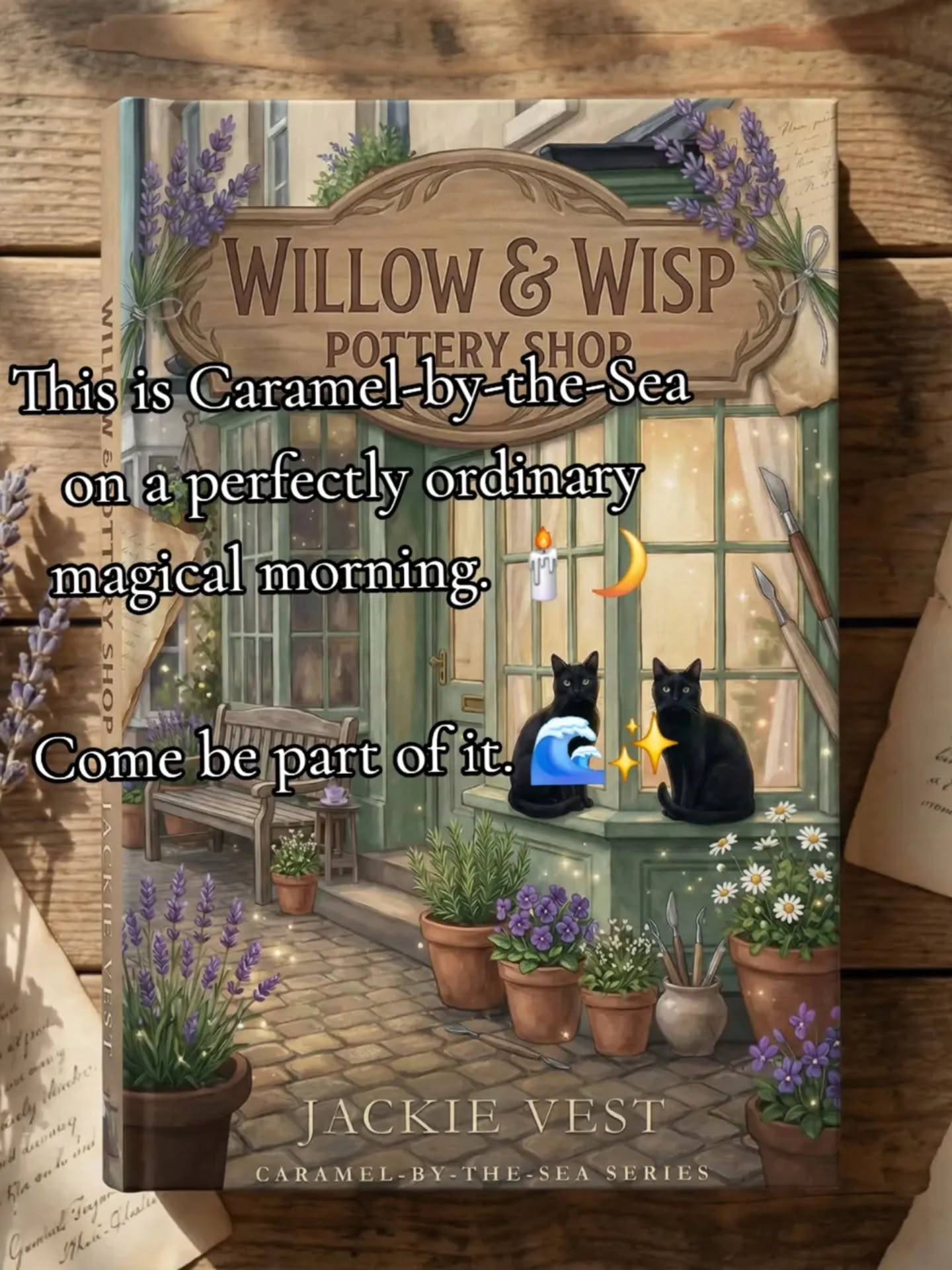 BOOK 1! Cozy witchy romance Book 2 releases in a few days