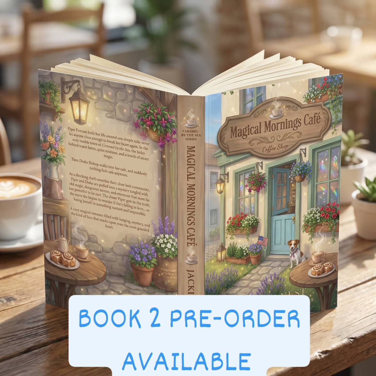 Book 2 available for pre-order! Book 1 available now ✨️ #cozyromance #cozymystery #WitchyRomance #fantasybooks #booktoker
