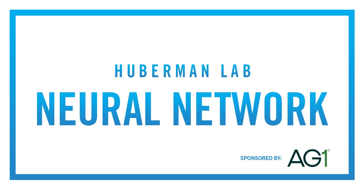 Huberman Lab Neural Network Sponsored by AG1