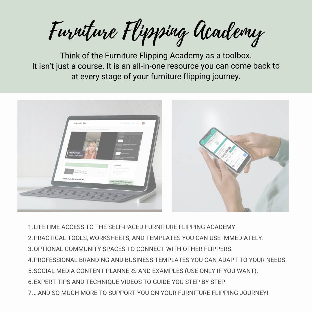 Furniture Flipping Academy
