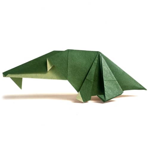 origami crocodile