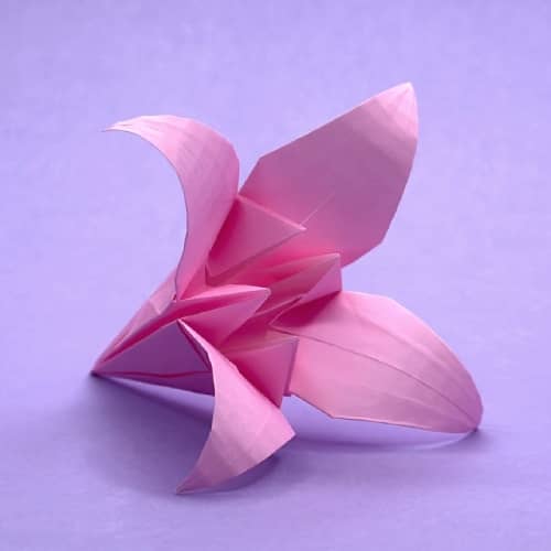 origami lily