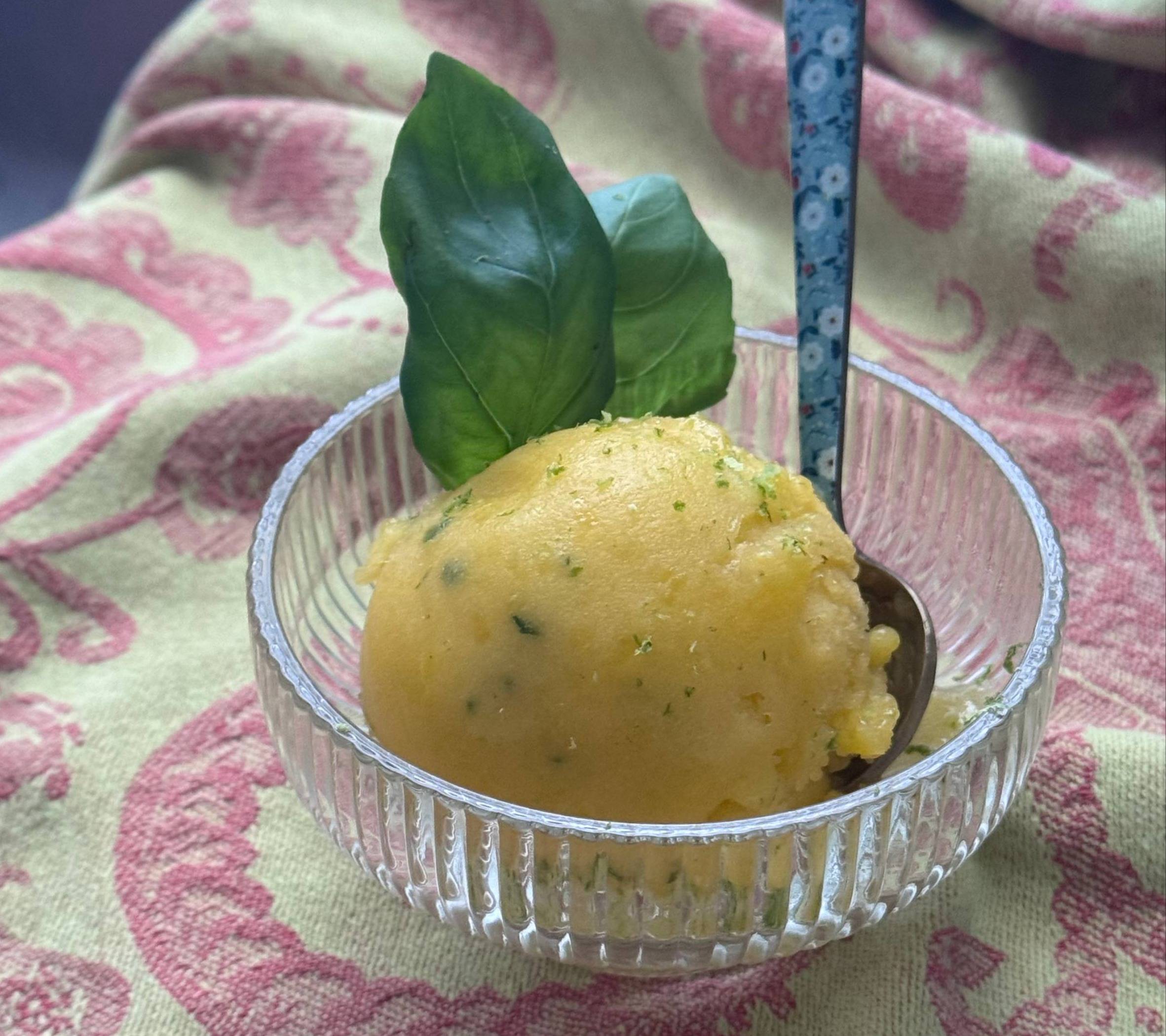 mango sorbet