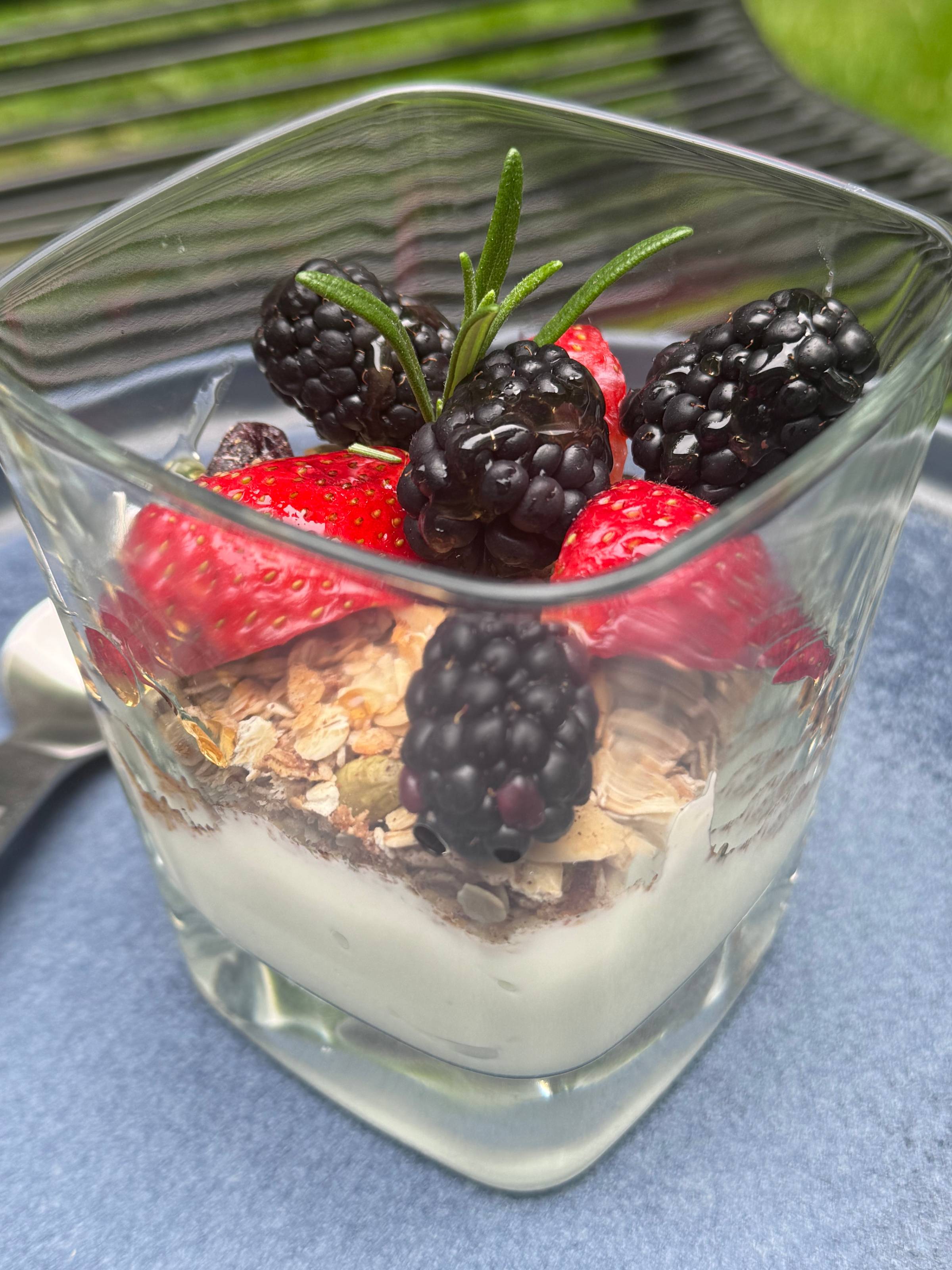 granola with yogurt