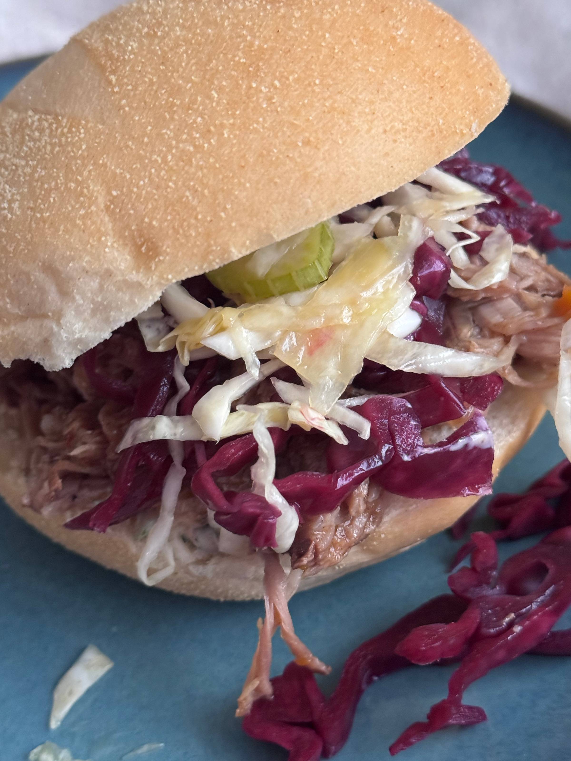 pulled pork sandwich